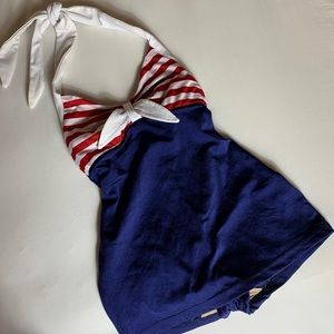 Pinup Couture Rockabilly One Piece Swim Suit